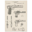 Firearm patent by John Moses Browning 1897 .