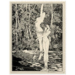 John Austen illustration for Hamlet The death of Ophelia