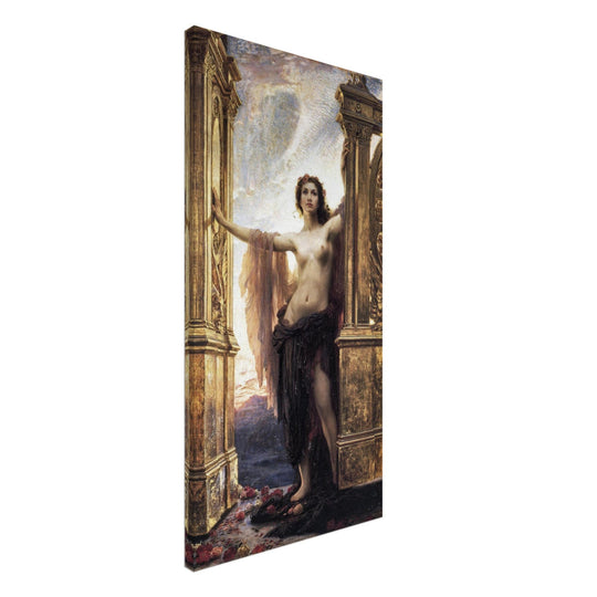 Herbert Draper painting The Gates of Dawn.