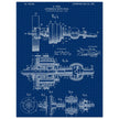 Automobile Drive Gear patent 787908 by Henry Ford. Vintage car