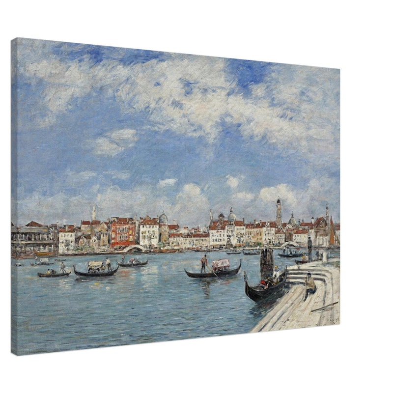 Venice, view from San Giorgio painting by Eugene Boudin