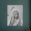 Sitting Bull native american leader.