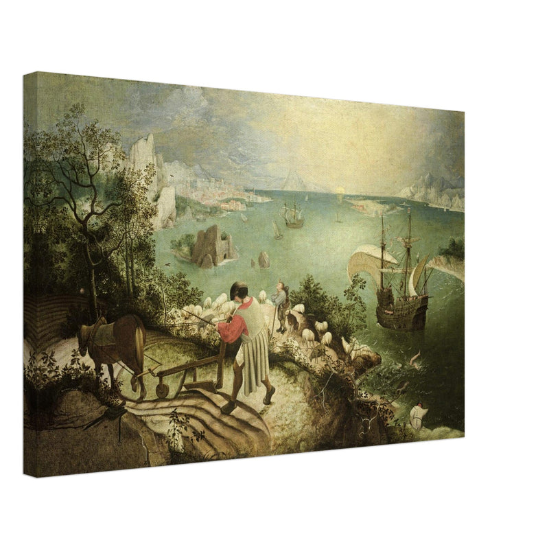 Landscape with the Fall of Icarus by Pieter Bruegel.
