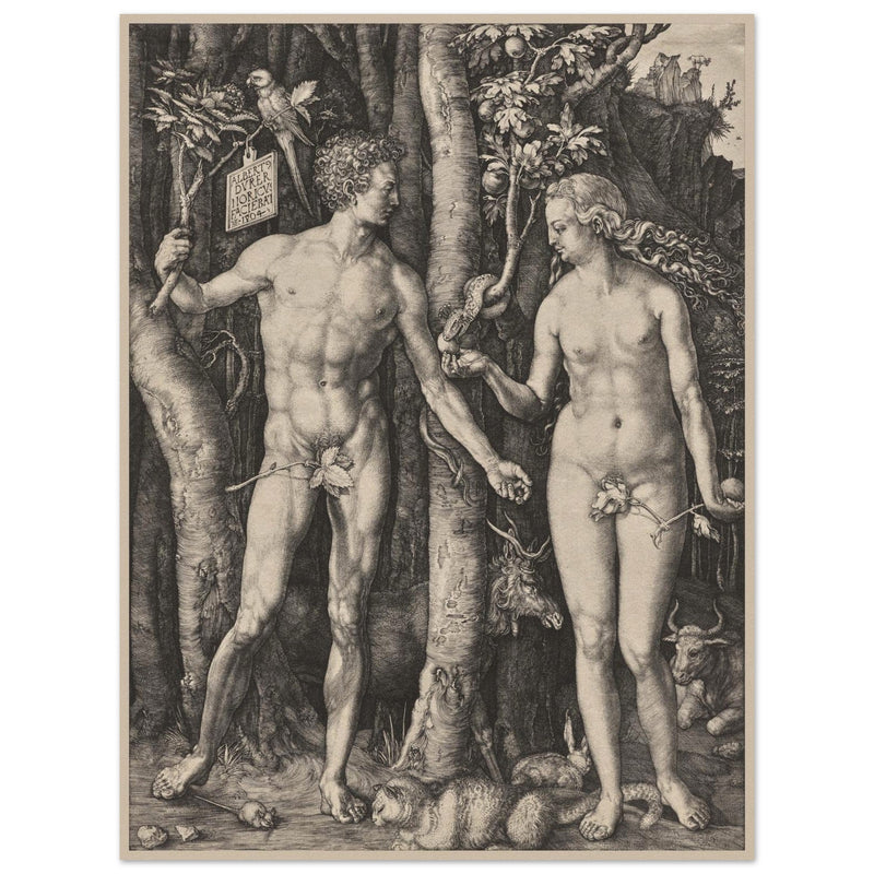 Adam and Eve by Albrecht Dürer