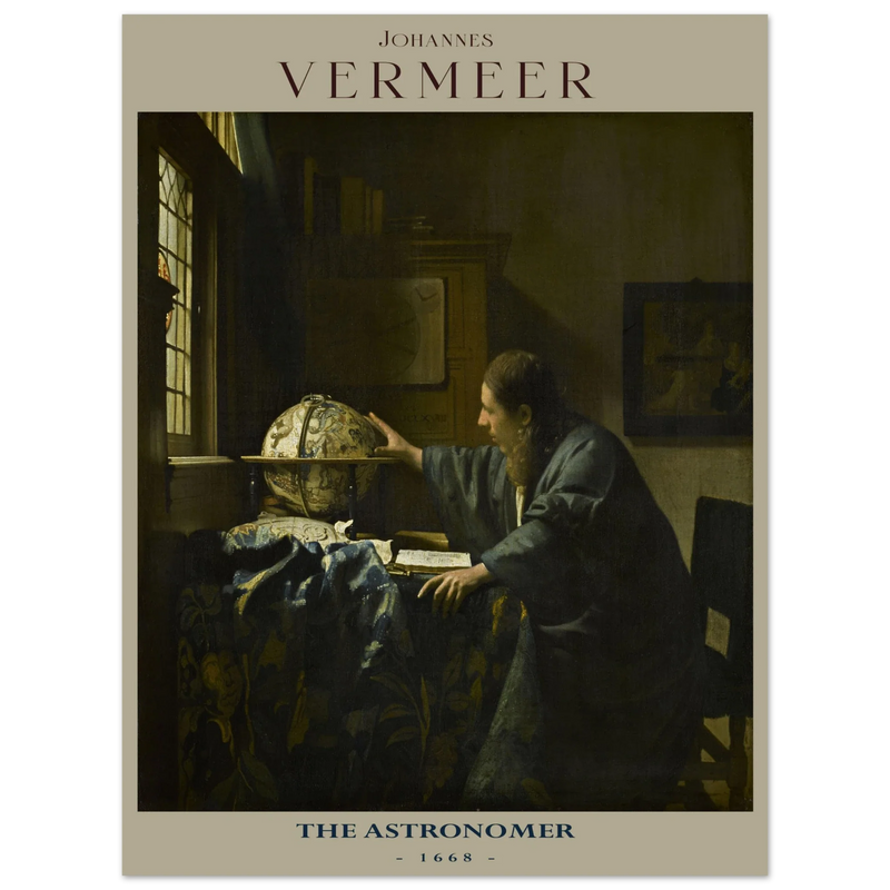 The Astronomer by Johannes Vermeer