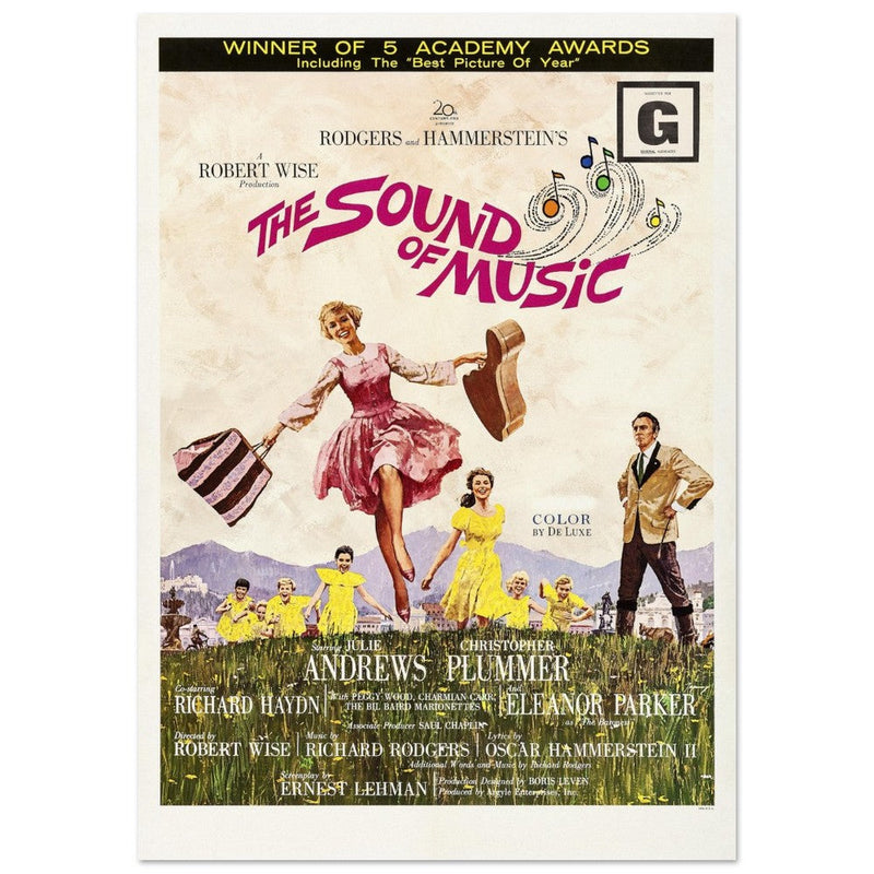 The Sound of Music movie poster.