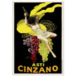 Asti Cinzano vintage poster advertising by Leonetto Cappiello.