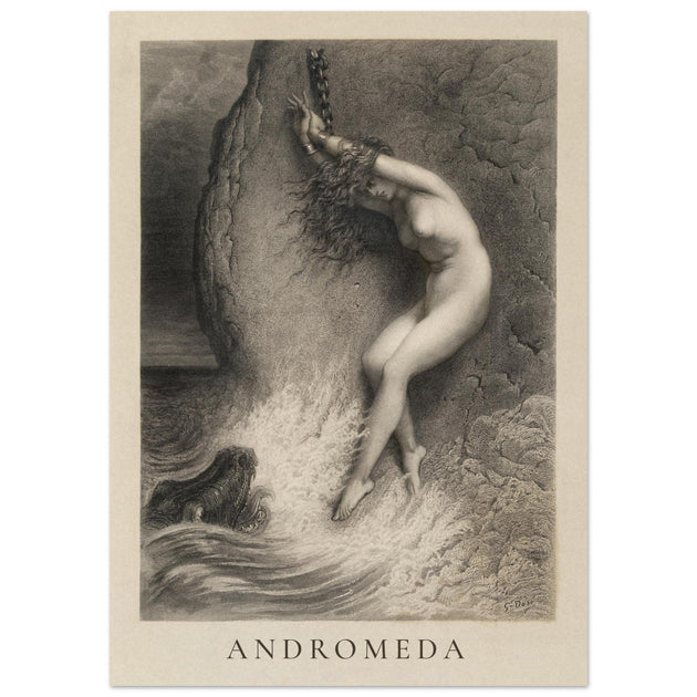 Andromeda by Gustav Doré