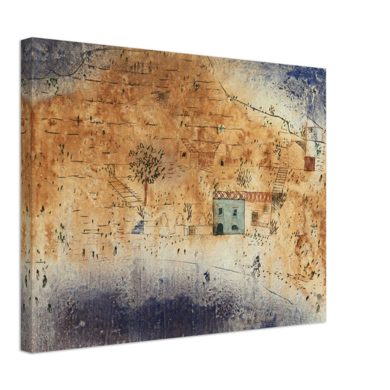 Paul Klee Bay M on Sicily abstract painting.