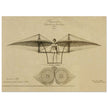 Flight machine invented by Jacob Degen in  1807 also called Degen ornithopter.