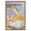 La Mode Chic old vintage fashion magazine cover from the 30s.