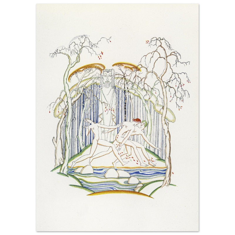 Daphnis and Chloe illustration by John Austen.