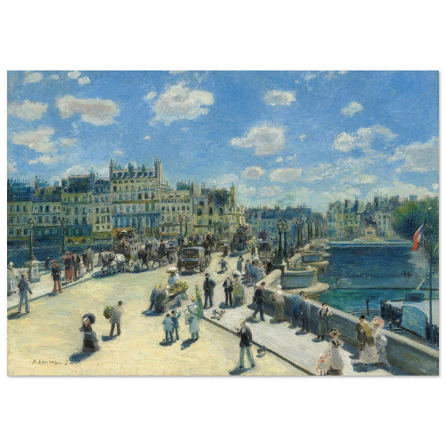 Pont Neuf  Paris by Auguste Renoir.