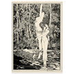 John Austen illustration for Hamlet The death of Ophelia