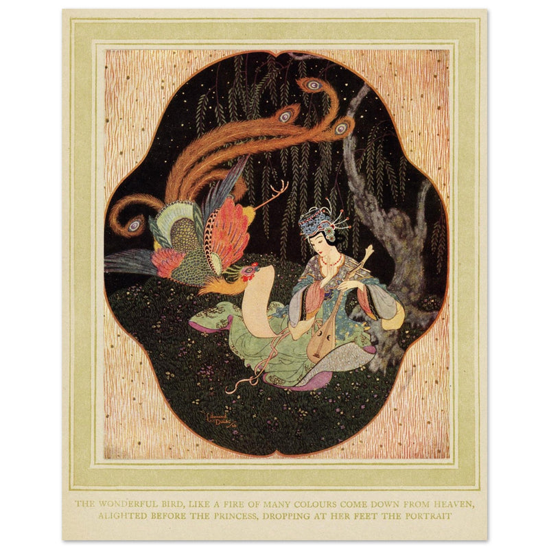 Edmund Dulac The story of the bird Feng. A Fairy tale from China.