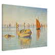 Paul Signac Concarneau, calme du matin painting