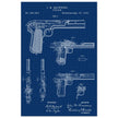 Firearm patent by John Moses Browning 1897 .