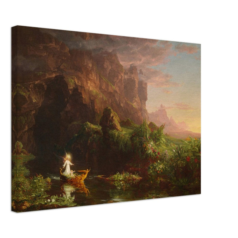 The Voyage of Life Childhood by Thomas Cole 1842.