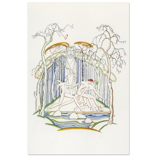 Daphnis and Chloe illustration by John Austen.