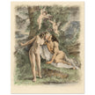 Paul Emile Becat erotic illustration Les Baiseres ( The Kisses )