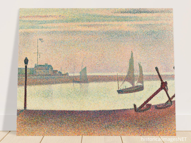 Georges Seurat The Channel at Gravelines, Evening.
