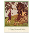 Edmund Dulac Tanglewood Tales illustration. Ceres questioning Pan about Proserpina.