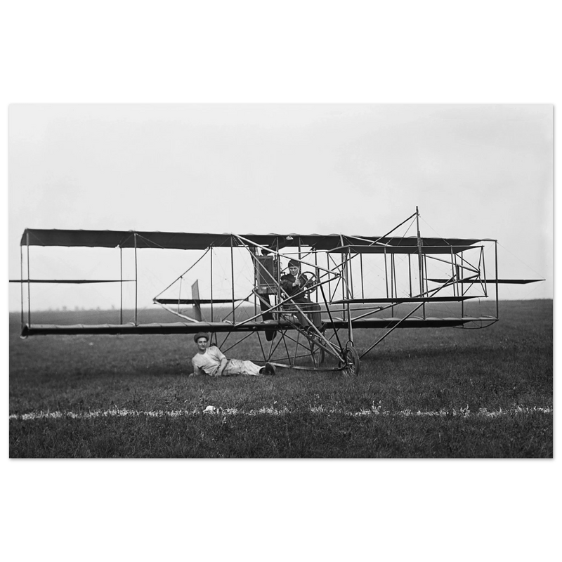 Geo. S. Russell vintage airplane