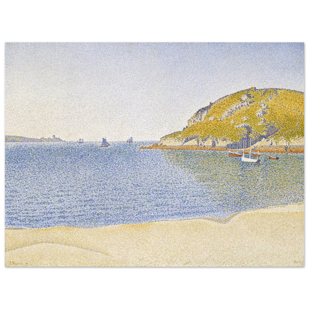 Paul Signac Port of Saint-Cast painting
