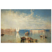 The Campo Santo Venice Italy antique painting by Joseph Mallord William Turner.
