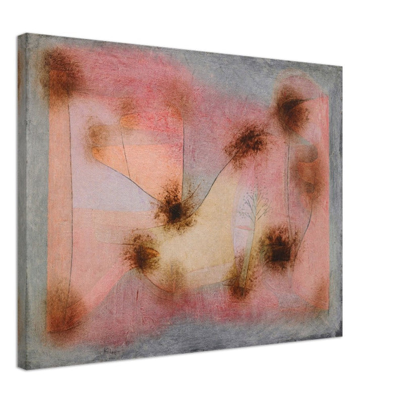 Paul Klee Hardy plants abstract painting.