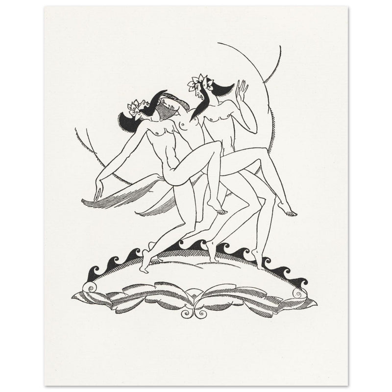 Daphnis and Chloe illustration by John Austen.