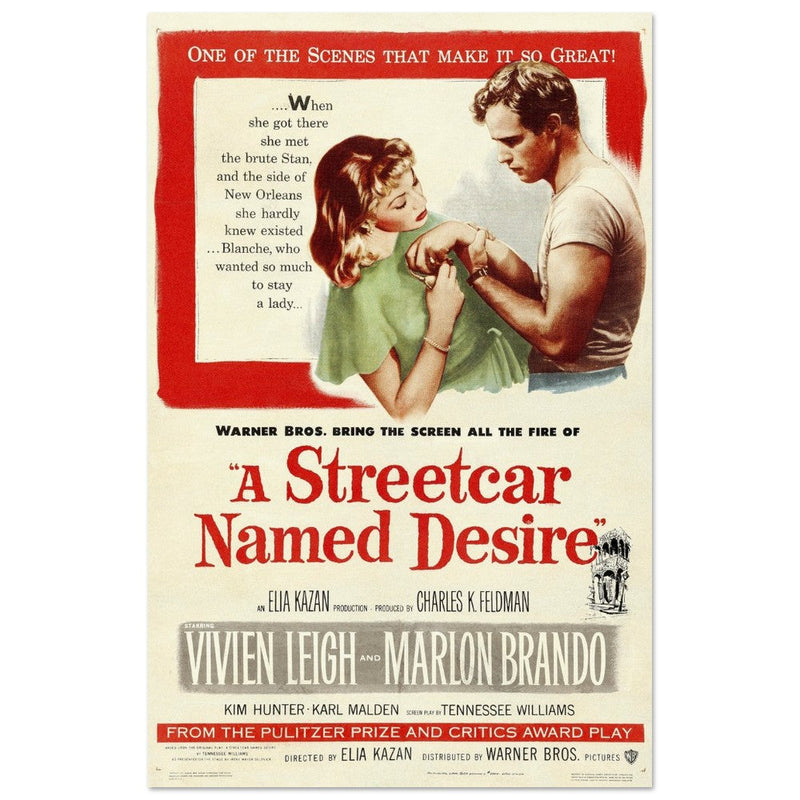 A Streetcar Named Desire movie poster.