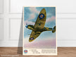 A British Spitfire on Patrol Propaganda II World War