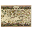 Ancient map Geographic Description of the Travels of the Apostles and the Journeys of Paul by Nicolaes Visscher