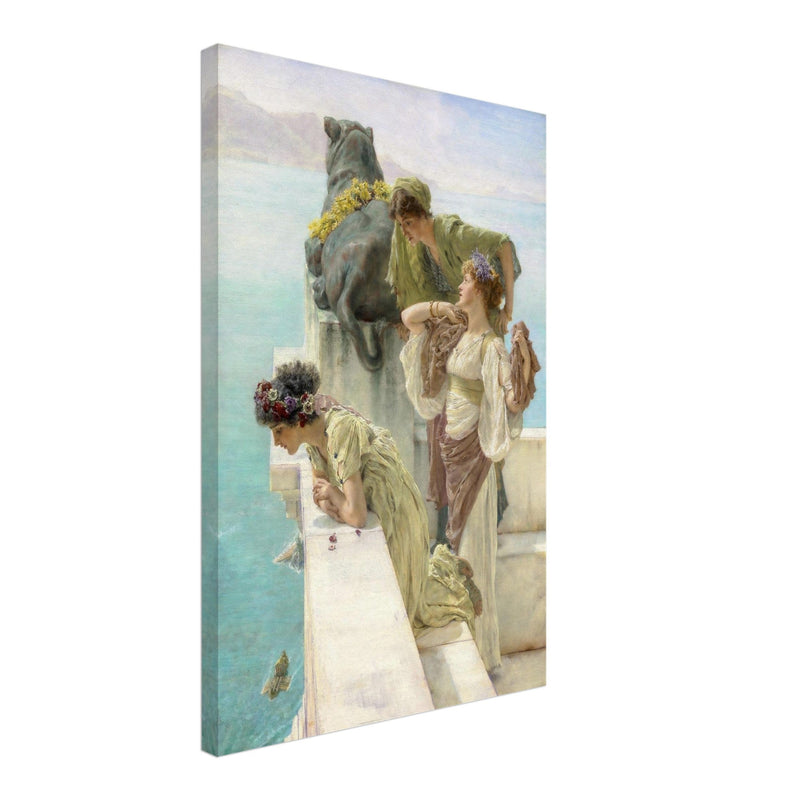 A Coign of Vantage by Sir Lawrence Alma Tadema painting.