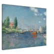 Red Boats Argenteuil by Claude Monet