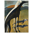 The Greyhounds painting by Amadeo de Souza Cardoso