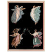 Beautiful bacchantes of Pompeii  chromolithograph by Victor Steeger