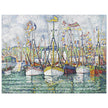 Paul Signac Blessing of the Tuna Fleet at Groix painting