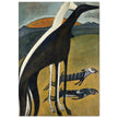 The Greyhounds painting by Amadeo de Souza Cardoso