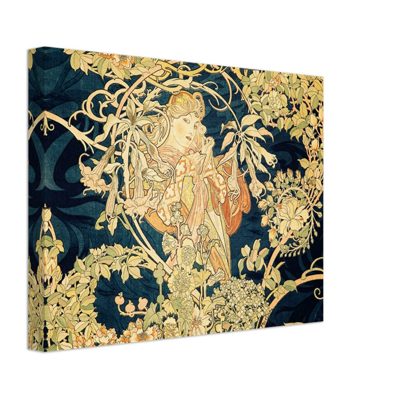 Art Nouveau Alphonse Mucha La Plume.