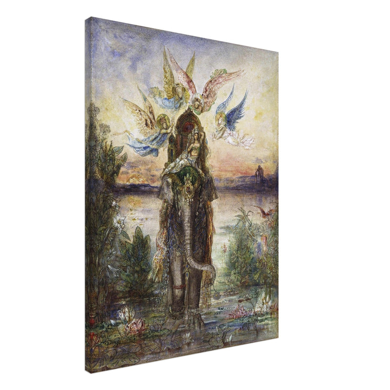 The Sacred Elephant painting by Gustave Moreau