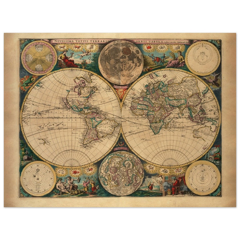 Old world map by John Seller