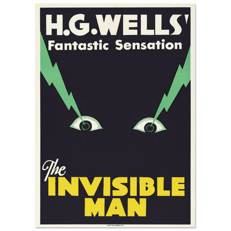 The Invisible Man movie poster.
