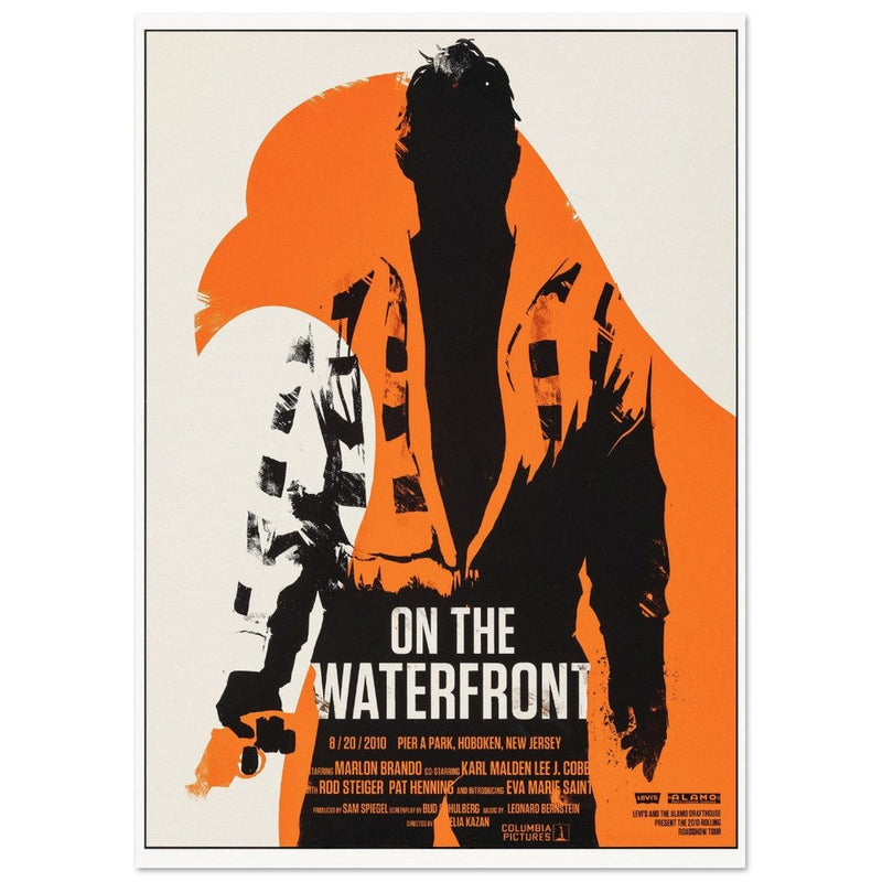 On the Waterfront movie poster. Historic prints of films that changed cinema history