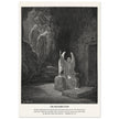Gustave Dore The Bible engraving print . The Resurrection illustration .