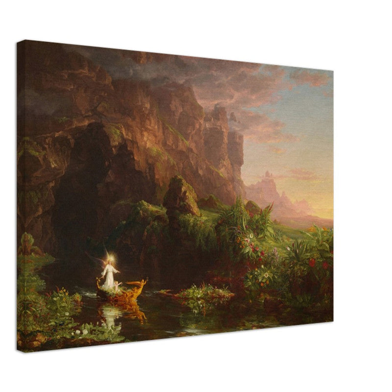 The Voyage of Life Childhood by Thomas Cole 1842.