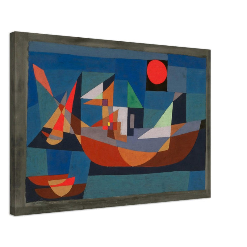 Paul Klee Ruehende Schiffe ( Resting ships )