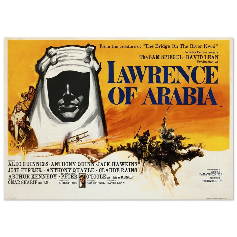 Lawrence of Arabia movie poster.