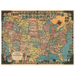 America the Wonderland: A Pictorial Map of the United States by Ernest Dudley Chase.